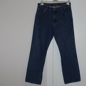 Ermenegildo Zegna Cotton Blue Straight  Leg Men's Pants Denim Jean Size 36